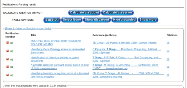 Figure 3.4: Publication Filtering