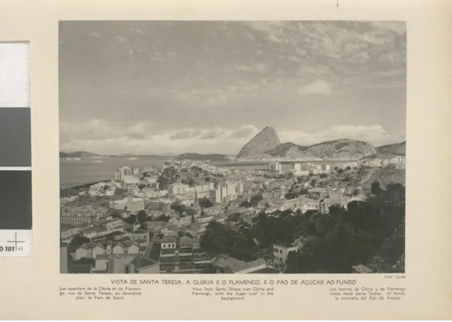 Fig. 61: Cidade e Arredores do Rio de Janeiro: A Joia do Brasil. Livraria Kosmos Editora   (exemplar 9 de 321) Paisagem do Pão de Açúcar