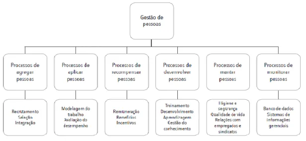 Figura 1. Processos de gestão de pessoas 