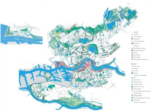 Figure 2 – Strategy Synthesis Plan of the Rotterdam Water City 2030. Source: 