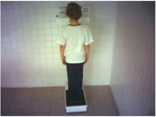 Figura 1 - Medida de peso e altura do sujeito 