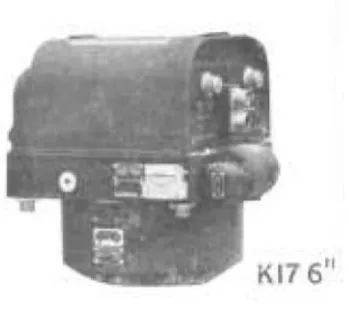 Figura 2.5 – Câmara aérea K-17 com uma objectiva de 6”, retirada de Evidence in Camera  (1945)