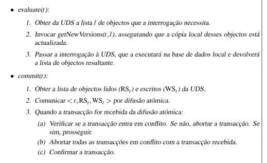 Figura 2: Protocolo sem votação