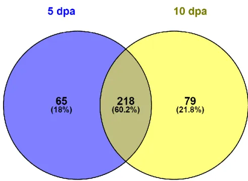 Figura  7.  Diagrama  de Venn  gerado  a  partir  do  número  de  proteínas  salivares  de T