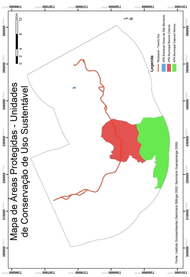 Figura 7 - Unidades de Conservação de Uso Sustentável. 