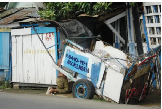 Foto 3 I Coleta e reciclagem de resíduos sólidos na Vila Dique