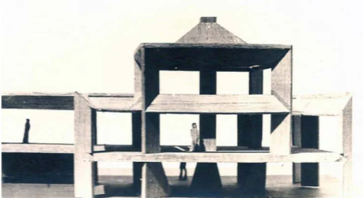 Foto da maquete.
