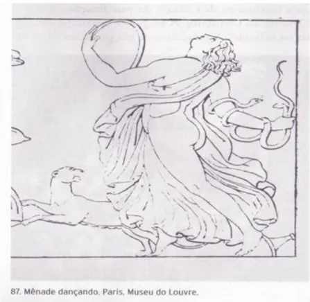Fig. 9. Mênade dançando. Paris. Museu do Louvre.