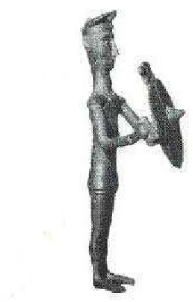 Figura 5 - Escultura neolítica  em bronze   