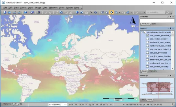 Figure 17: OSM tiles with layers