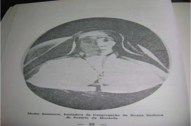 Figura 9: Madre Anastasie, fundadora da congregação. 