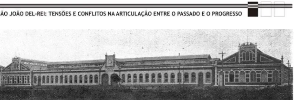 Figura 1 .1 0 : O edifício da Cia. I ndustrial São Joannense no início do século XX. 