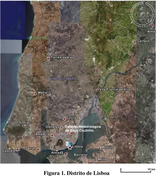 Figura 1. Distrito de Lisboa 