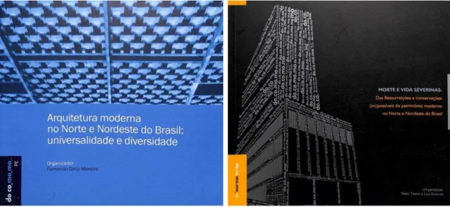 Figura 3.3: Capa do livro Arquitetura moderna no  Norte e Nordeste do Brasil: universalidade e  diversidade, resultante do 1º Seminário  DOCOMOMO N-NE