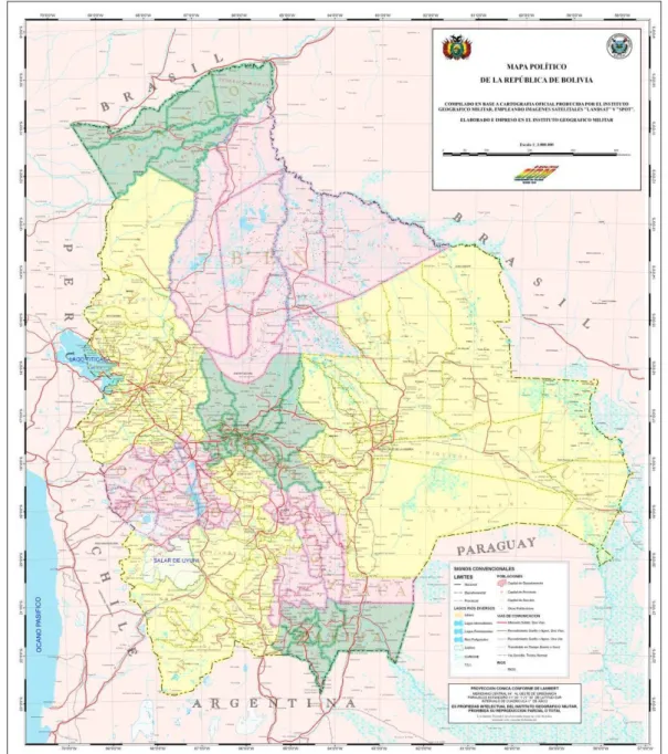 Figura 2: Mapa Político 