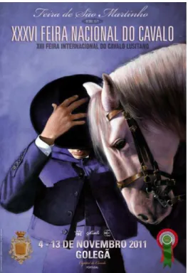 Figura 13.1 – O cartaz promocional da XXXVI Feira Nacional do Cavalo 