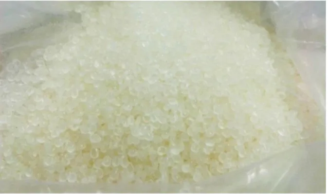 Figure 3: Kollidon pellets.