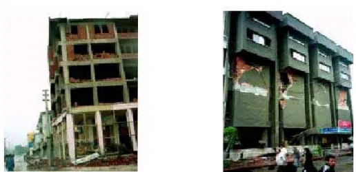 Figura 1 – Edifício avariado em função de sismo ocorrido na Turquia (TUMIALAN; 