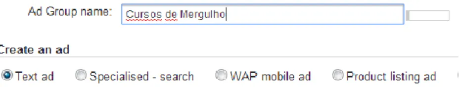 Figura 7 Definição do nome 