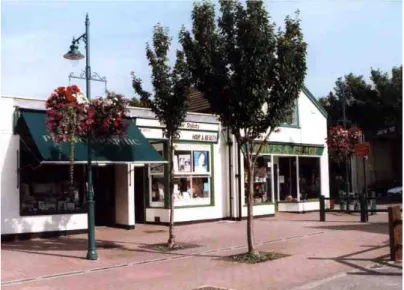 Fig. 1. Imagem atual do centro  comercial de Letchworth. 