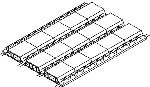 fig. 2.4   Laje pré-fabricada composta de vigas com armaduras treliçadas 