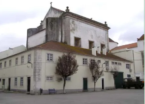 Figura 3 - Capela de Corpus Christi ou  dos Castros, no convento de S. Domingos  de Benfica, Lisboa – vista geral exterior