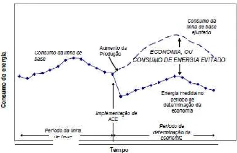 Figura 2 - Exemplo de um processo de determinação da economia. 