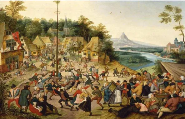 Figura 4  –  Dance Around the Maypole by Pieter Brueghel the Younger (1564-1635). 