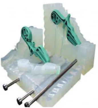 Figura 3 - Molde de silicone   (Sofitel, 2013) 