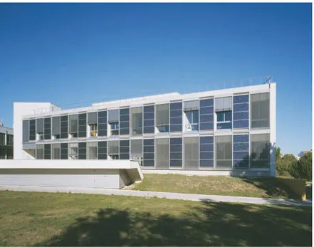 Figura 5: Fachada Sul, do edifício Solar XXI. 