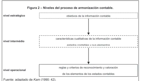 Figura 2 – Niveles del proceso de armonización contable.