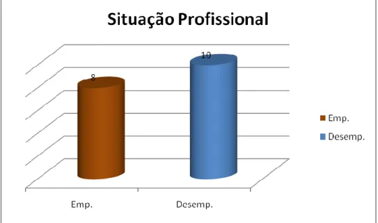 Figura 3- Situação Profissional 