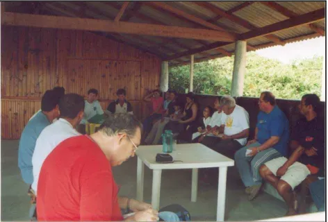 Figura 3: Reunião do Comitê de Gestão Participativa do Parque Estadual da Ilha do  Cardoso