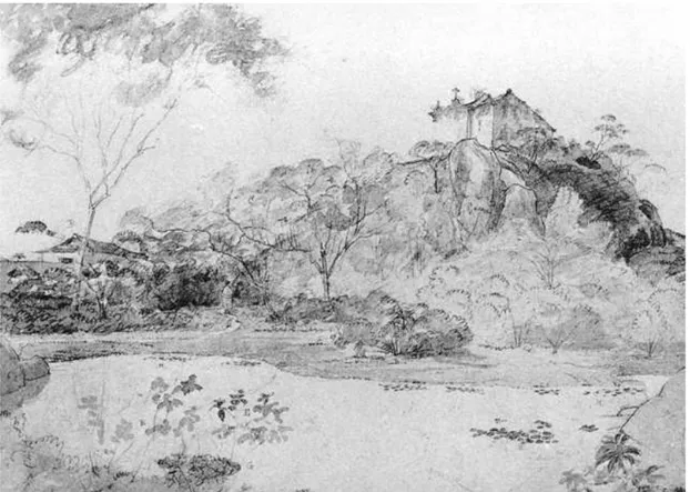 Figura 04 – Outeiro de Santa Catarina, Santos, século XIX.  