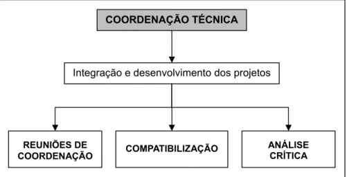 Figura 3.4 - Aspectos da coordenação técnica 