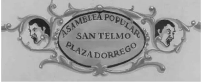 Figura 04. Logotipo da Asamblea Popular de San Telmo-Plaza Dorrego. Gentilmente cedido por: Estela  Fourmantin