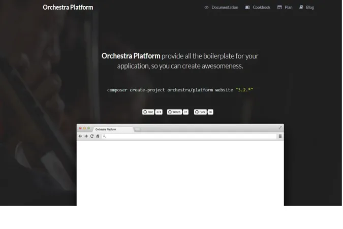 Figure 18. Orchestra Platform 