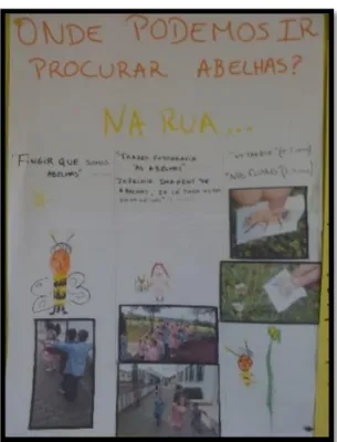 Figura  6  –  Reformulação  da  planificação  com  as  crianças 
