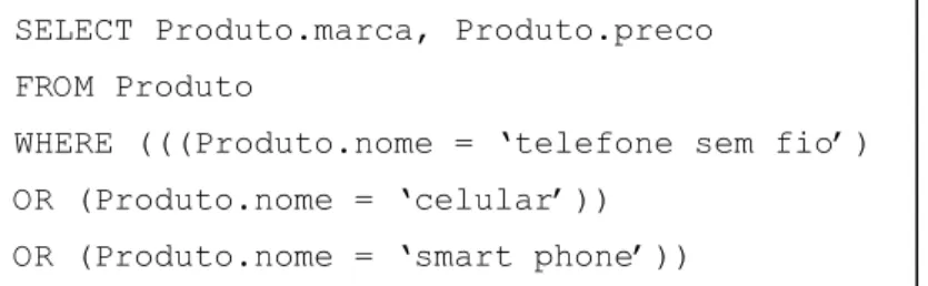 Figura 4.16 – Relacionamentos de similaridade entre telefone sem fio e outras instâncias da ontologia