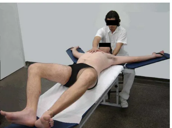 Figura 5: Ilustração da intervenção fisioterapêutica pelo método de RPG na postura 