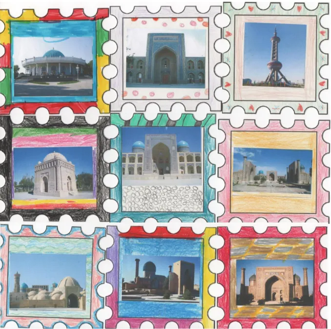 Figura 3 – Monumentos do Uzbequistão 