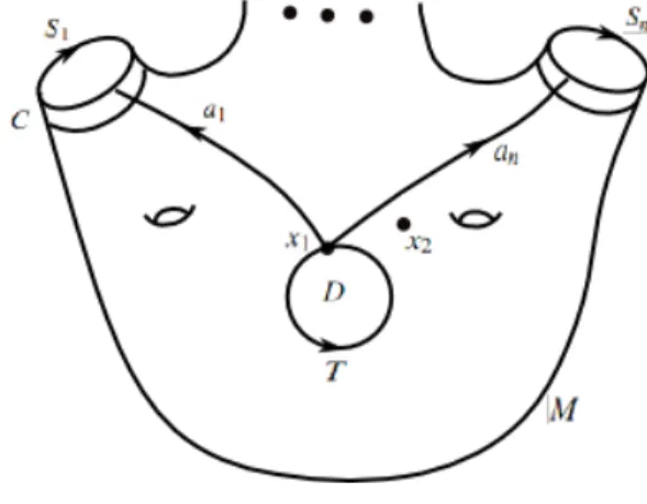Figura 5.1: A superf´ıcie M
