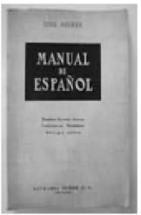 FIGURA 4. Capa do livro  Manual de Espanhol Idel  Becker 