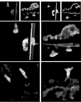 Figure 7: Toy cars image (left) and FoA-driven sequential screening of regions (right).