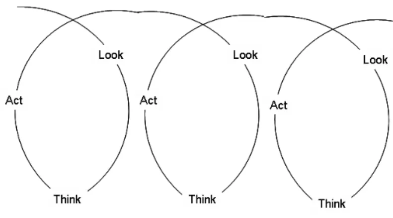 Figura 5. Action Research Interacting Spiral. 