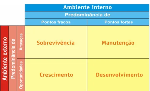 Figura 4-Forma de interpretar a Análise SWOT 