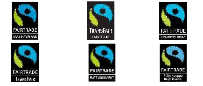 FIGURA 6: Os selos do comércio justo: “FairTrade” 