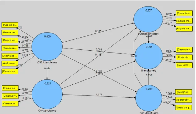 Figure 5 - Reliability and Validity of the Model 