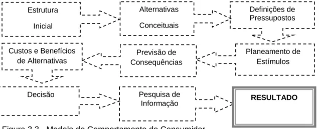 Figura 3.3 - Modelo de Comportamento do Consumidor 
