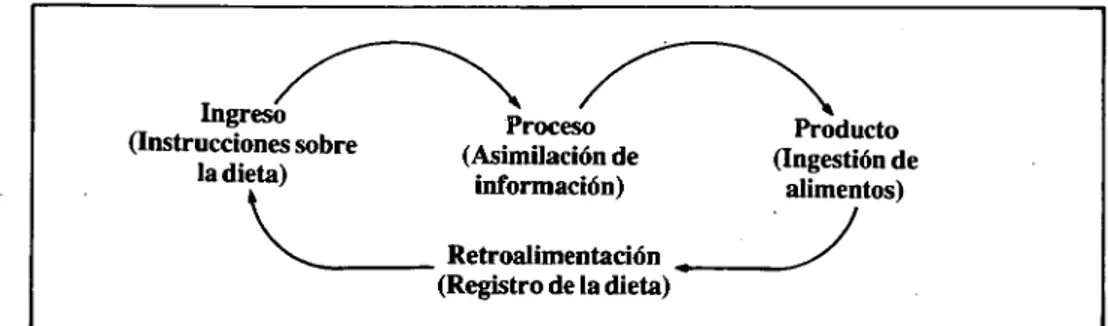 Fig. 7-1. Ejemplo de la interacción de los sistemas. 